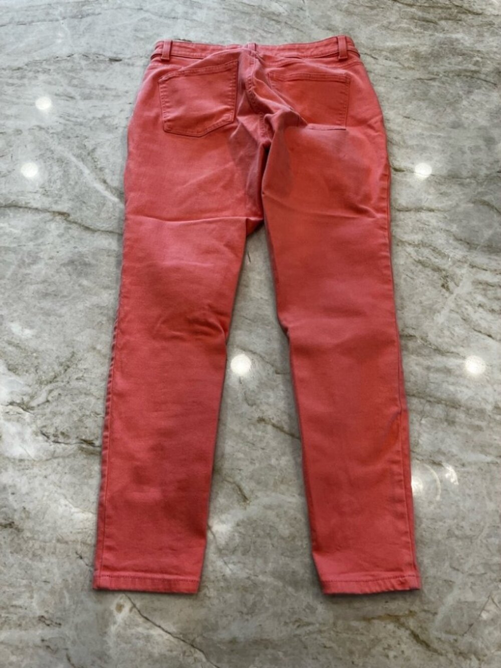 Talbots Simply Flattering Jeggings Salmon Pink Size 8 Petite Stretch